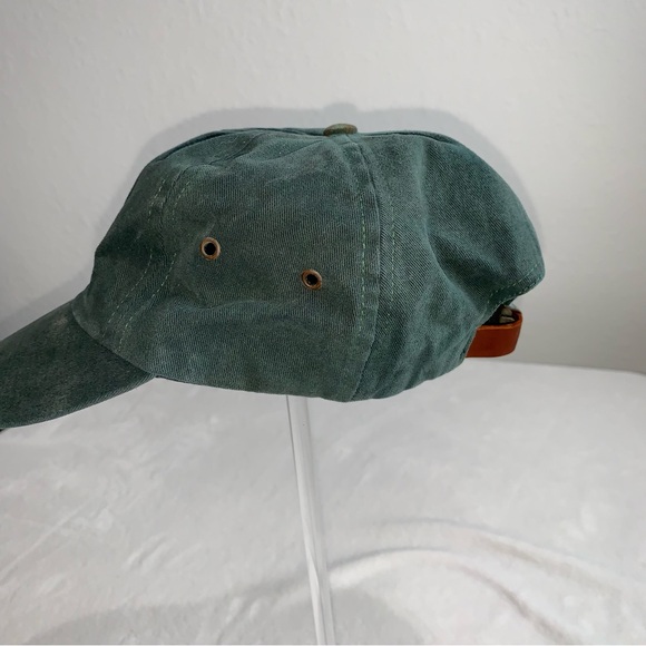 Vintage Rolex cap hat green leather strap - Picture 9 of 10